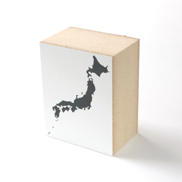 Photo1: Stamp/Japanese Map